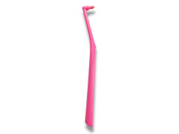 Healthy Smile Tuft Medium 9mm Mono-tuft Toothbrush, Pink